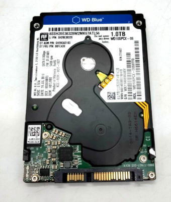 WD Blue 1TB 5400 7.2mm SATA 2.5