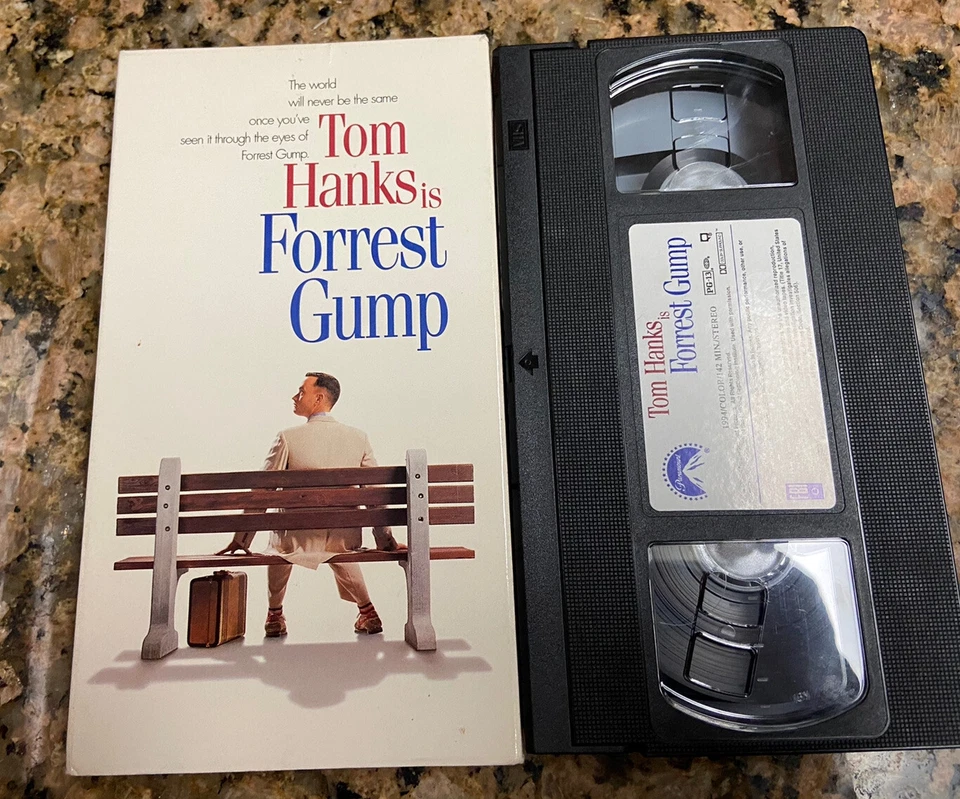 Nice MINTY Forrest Gump Tom Hanks VHS Original - Image 3 of 4