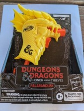NERF MicroShots Dungeons  Dragons Palarandusk Blaster, 2 Elite 2.0 Darts D D