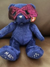 Beanie Baby Bear-Mardi Gras-2004