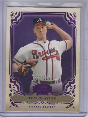 2013 Topps Triple Threads Amethyst #40 Tom Glavine /650 - NM-MT