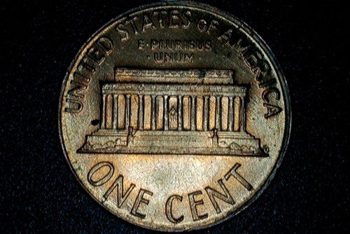 RARE 1968 D Lincoln Penny with Error on Rim . - Picture 2 of 6