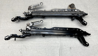 06-15 Lexus IS250 IS350 FRONT LEFT SLIDING SEAT TRACK RAILS PAIR ASSY OEM