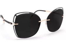 Silhouette sunglasses Accent Shades 58/17/135 black gold polarized 8177/75-9030