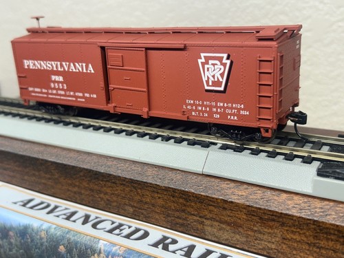 PENNSYLVANIA 40 ft X-29 EXPRESS BOX CAR- KEYSTONE/PRR HO SCALE " GOLD LINE " NEW - Picture 3 of 7