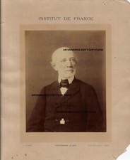 Grande Photo 19eme Comte de Falloux journaliste historien politique photo. nuit