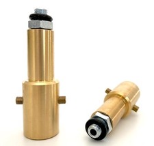 Autogas Bajonett Adapter M10 LPG GPL 95mm lang Stahlverstärkt