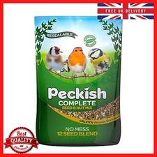 Peckish Complete Seed & Nut Mix for Wild Birds 1kg Pack Specially Selected Home