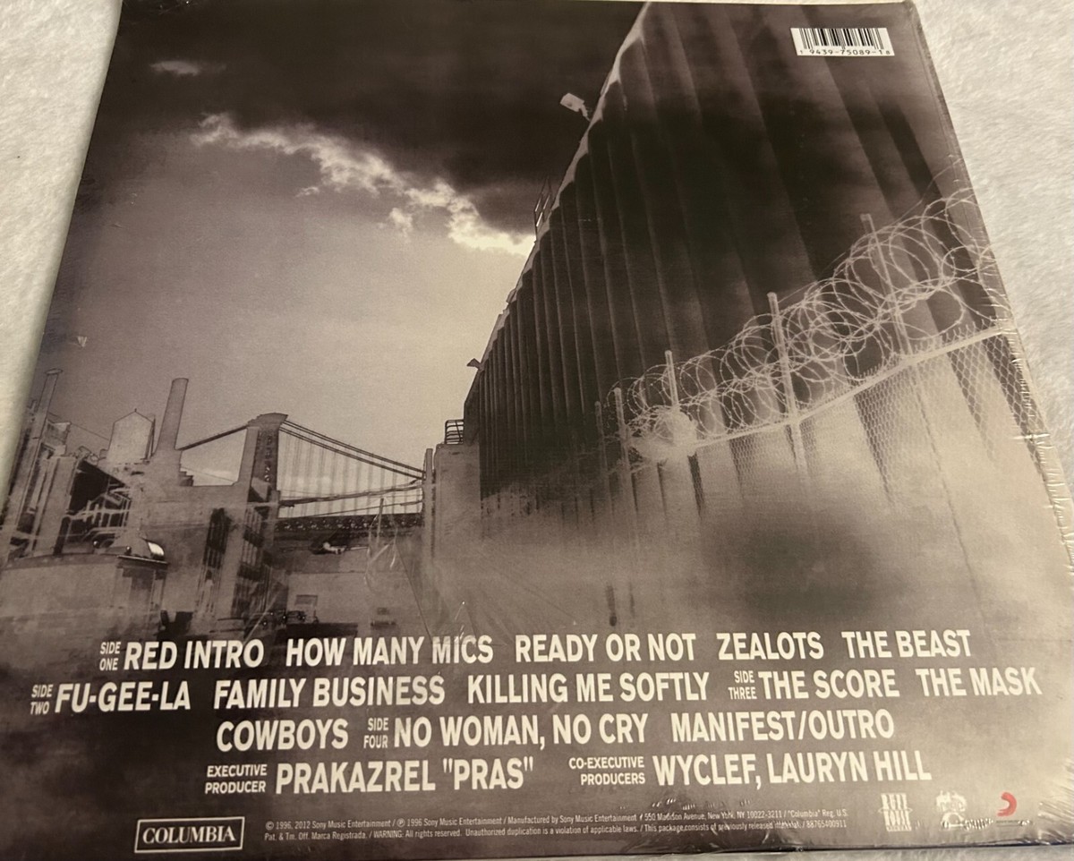 The Score by Fugees Lauryn Hill (Vinyl Records, 2018) Limited