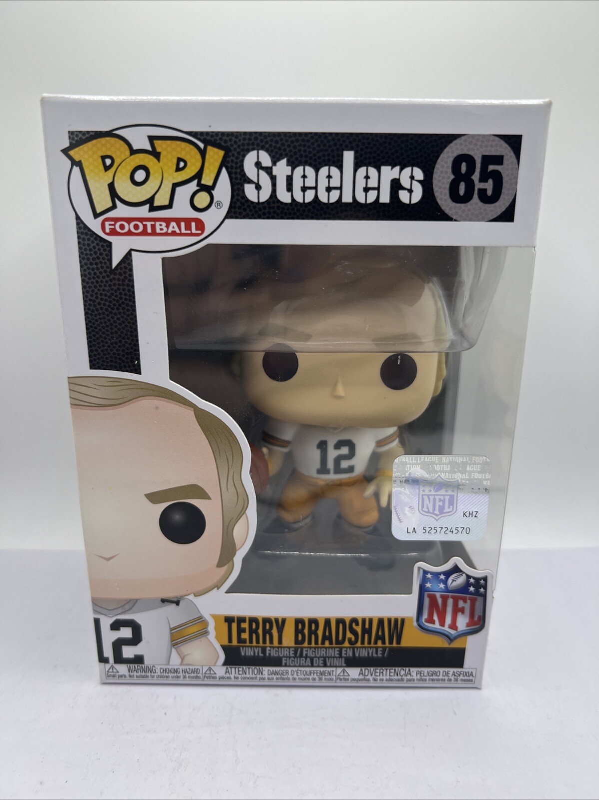 Funko Pop! Vinyl: Terry Bradshaw (White Jersey) #85 W/ Protector