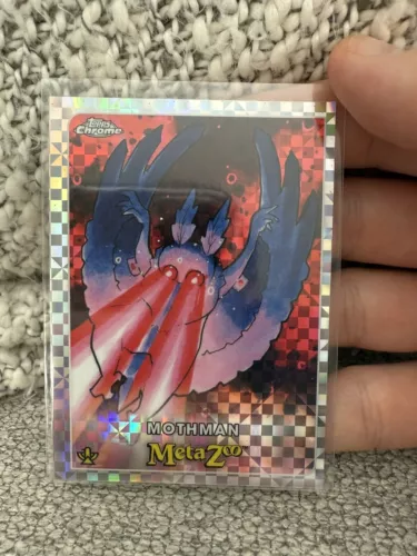 Topps Chrome Metazoo Cryptid Nation Series 0 MOTHMAN X-Fractor  Holo #116