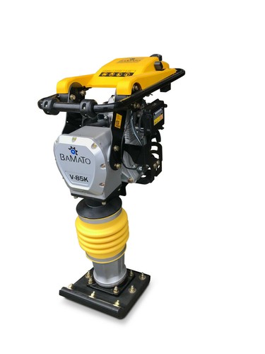 BAMATO Vibrationsstampfer V-85K mit Fahrwerk - Grabenstampfer - Stampfer - 10 kN - Bild 6 von 8