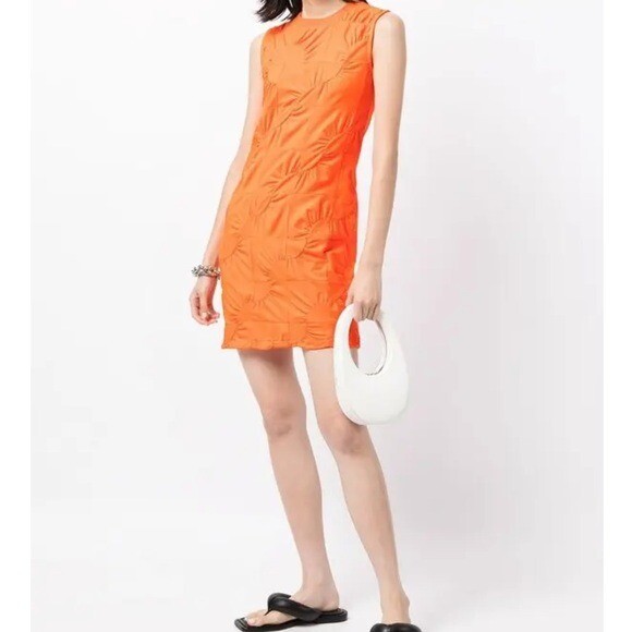 Coperni Orange cotton-blend patchwork embroidered… - image 3