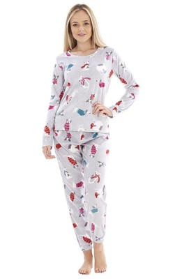 puppy print pajamas
