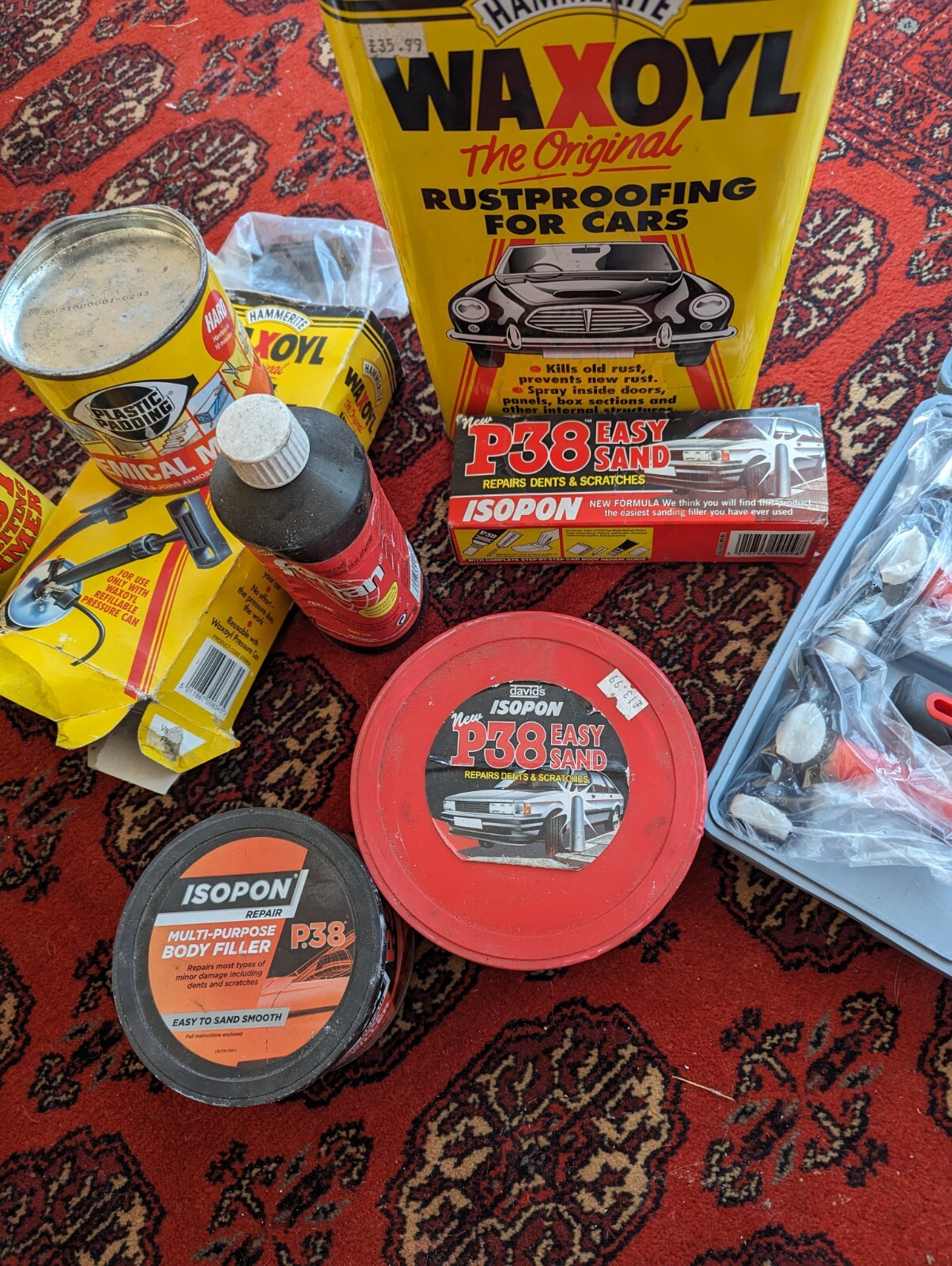 CLARKE 7PC CAR BODY PANEL REPAIR TOOL KIT WITH FIBRE BODY BEATING