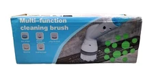 Multi Function Usb Rechargeable Spin Scrubber Cleaning Brush With 5 Heads