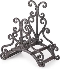 Heavy Duty Cast Iron Garden Hose Holder - Wall Mounted Water Hose Hanger - Europ