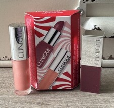 Clinique Pop Treats POP Lip Color Primer Plum Pop POP Splash Lip Gloss Air Kiss