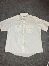 Vintage 90s RED KAP Gray Button-up Adult 2XL Garage Workwear Work Shirt NOS