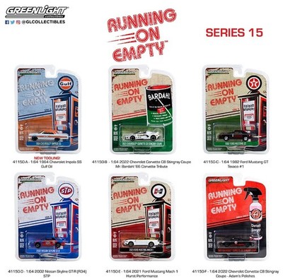 Greenlight Collectibles Running on Empty Series 15 - Assorted - You Choose!