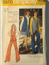 Misses Size 18 New Uncut Vest, Short Skirt & ...