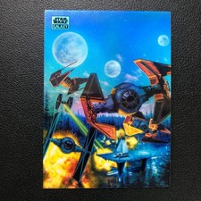 2024 Topps Chrome Star Wars Galaxy Imperial Fleet Aqua Refractor /199