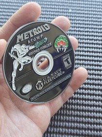 Nintendo Metroid Challenge Coin Medal Gamecube Rare Promo US NAVY GC NES  Type 2