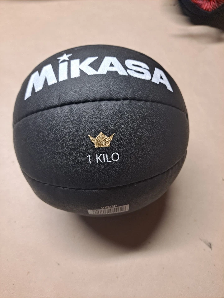 Mikasa Húngaro Peso Pesado 1 Kilo 2.2 lb Pelota de Entrenamiento Baloncesto Voleibol Foto 2 de 4