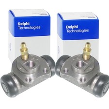 2x DELPHI RADBREMSZYLINDER 14mm passend für OPEL CORSA KADETT TROMMELBREMSE |