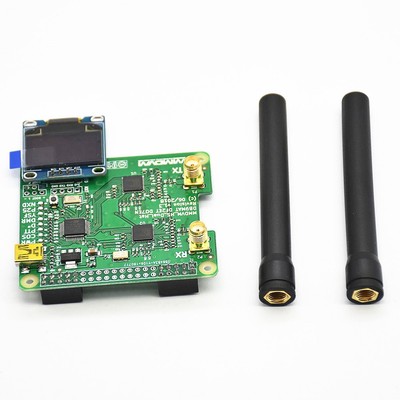 Unterstützung P25 DMR-V1.3 MMDVM_HS_Dual_Hat Duplex Hotspot-Platine+Antenne+OLED