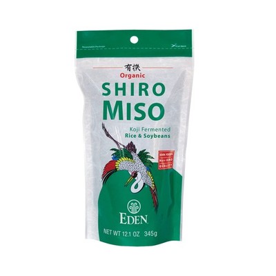 Eden Organic Sweet White Miso Paste 12.1 oz Less Sodium Non-GMO