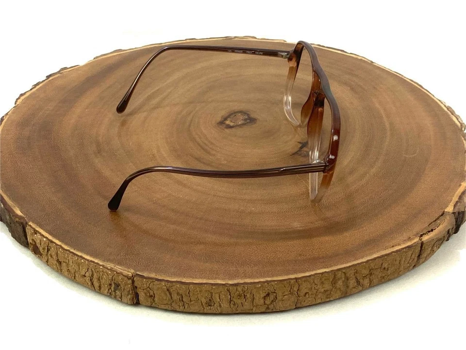 Monturas de gafas Luxottica solo pluma 1 color topo aviador 58 18 145 mm hechas en Italia Foto 3 de 4