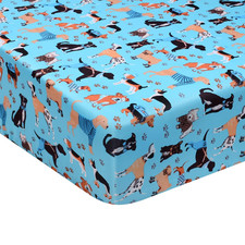 Crib Sheet - Fitted Crib Sheet Baby Sheet for Standard Crib and Toddler Mattress