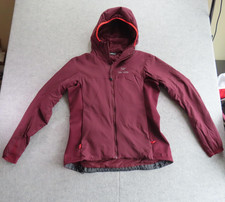 Arc'teryx Jacket Womens Large Red Atom LT Hoody Insulated Full Zip Outdoor