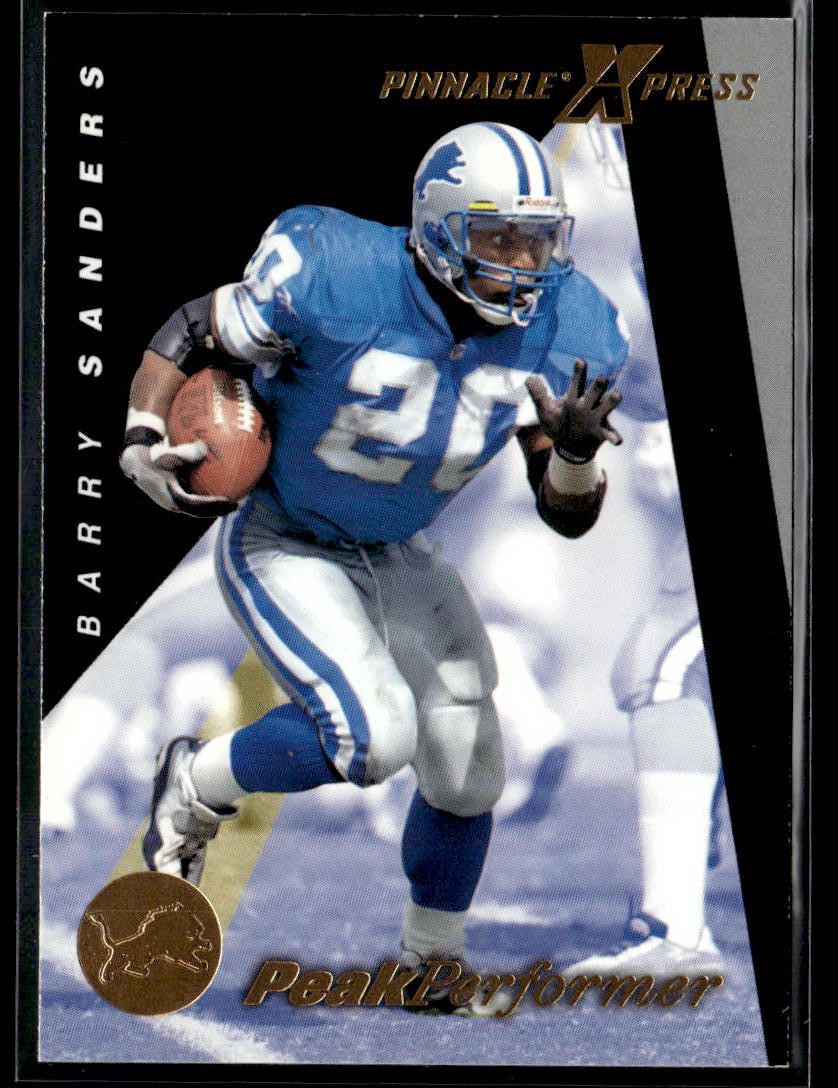 1997 Pinnacle X-Press Barry Sanders #140 NM