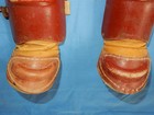 Antique Vintage Goldsmith 1930's Bill Dickey Yankees Catcher's Shin Knee Guards — photo 6