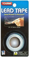 Tourna Lead Tape Tennis Racquet Racket Golf Club 1/4" X 72" 3-Pack