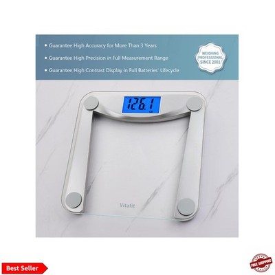 Digital Bathroom Weight Scale for Body Weight, High Accuracy Assured by Weigh...
