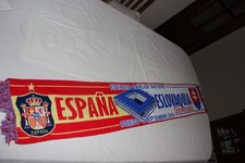 Bufanda Partido España vs Eslovaquia - Clasificación Euro 2016 (Oviedo 2015