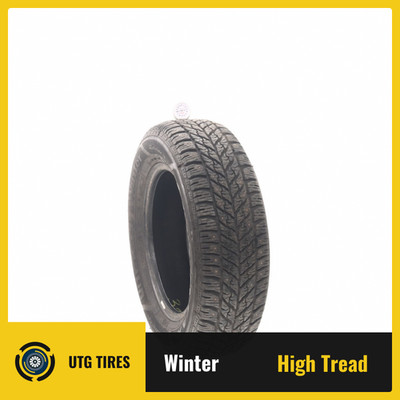 Used 225/60R16 Goodyear UltraGrip Winter Studded 98T - 10/32