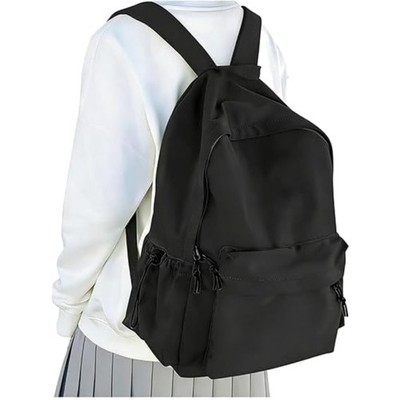 Schwarzer Männer Arbeitstag Rucksack 14 Zoll Laptop Schule