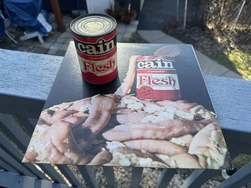 Cain A Pound Of Flesh Original Vinyl LP Record Promo Can Minneapolis 1975 Rare - product listing photo