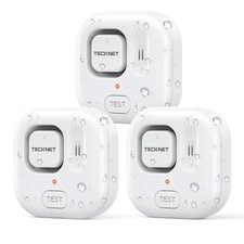 TECKNET Water Leak Detectors for Home, 120dB Water Sensor Alarm Leak Detector...