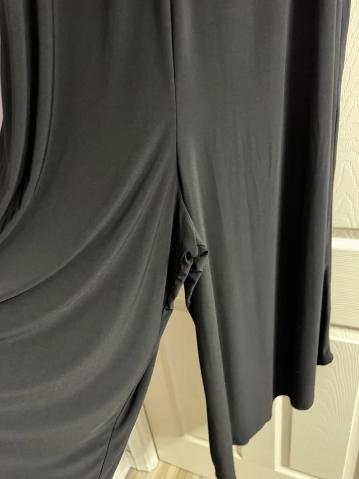 Elegant Black Sleeveless Romper Jumper plus size 1X - Image 4 of 4