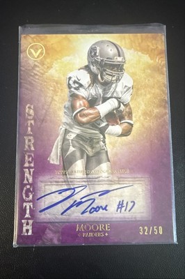 2012 Topps Valor - Centurion Autograph Denarius Moore #CA-DM Strength /50 (AU)