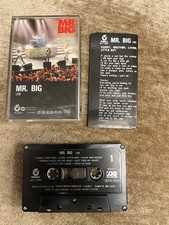 Mr.big Live Tape Vintage Cassette Live
