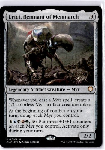 Urtet, Remnant of Memnarch #28 Phyrexia: All Will Be One Commander