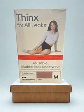THINX for All Leaks Hi-Waist Reusable Bladder Light Leak Underwear Medium Rose