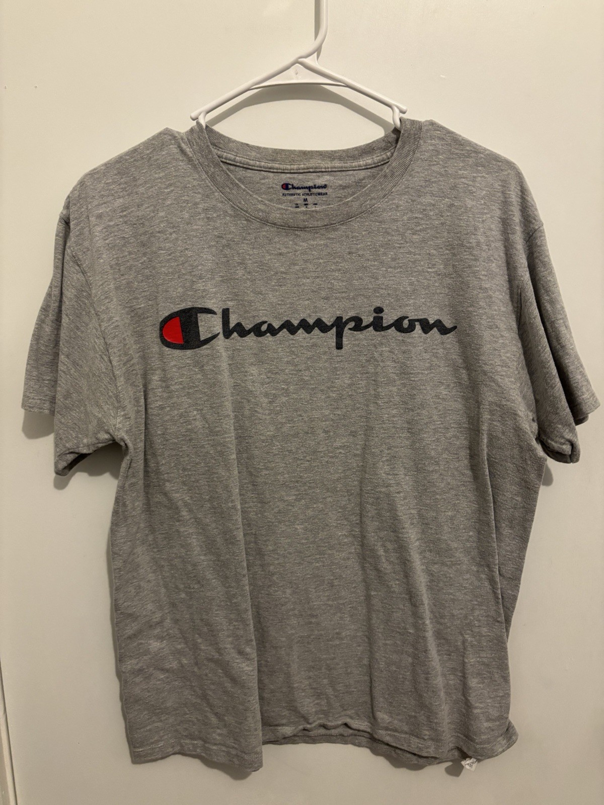 Grey Champion T-shirt Size M