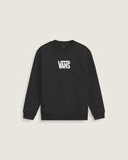 Brand New Kids Vans Stretch Logo Crew Sweatshirt Black/ White Size M 10-12
